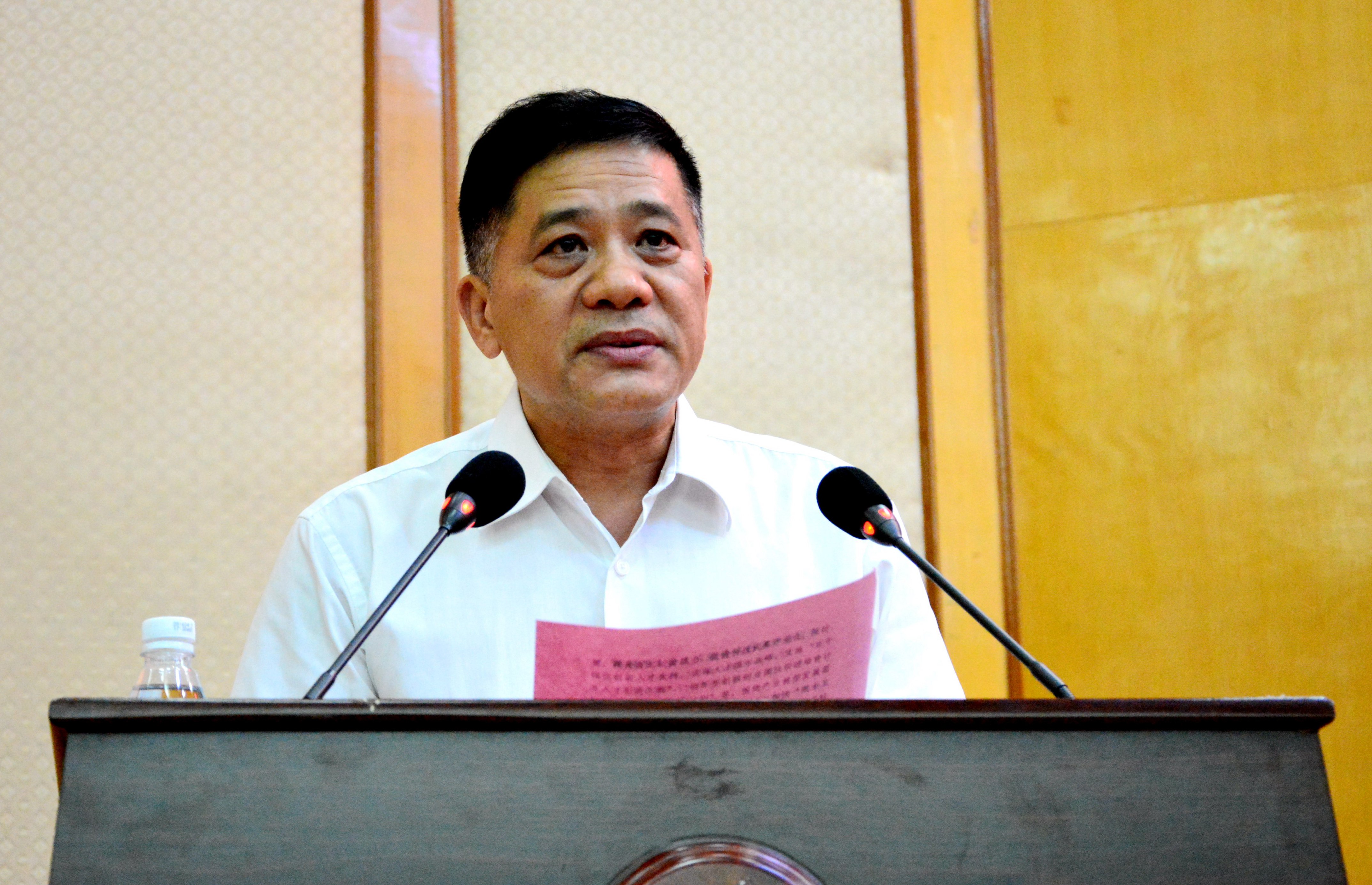 宜春市副市长周志平致辞