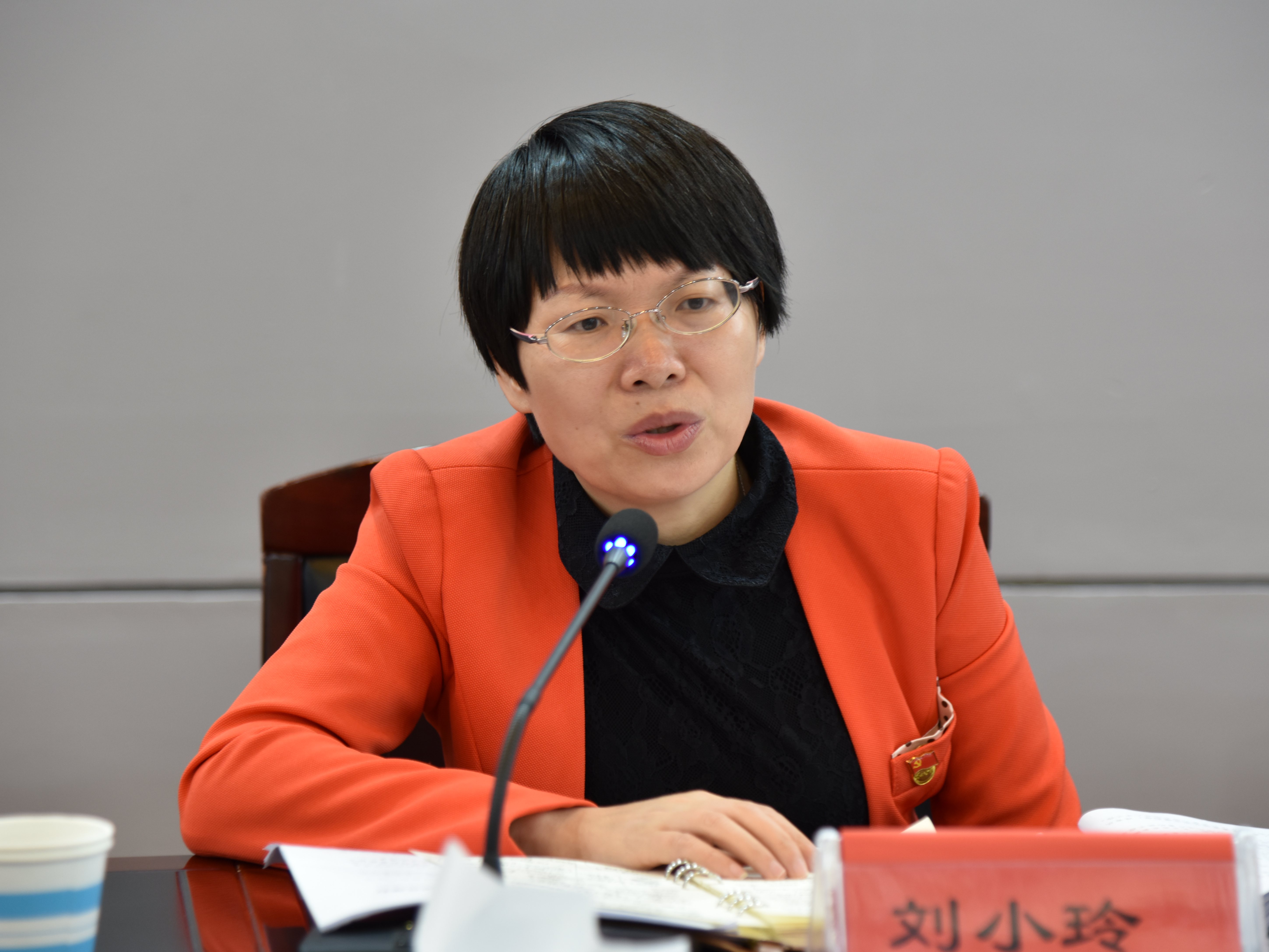 省委第六巡回指导组副组长刘小玲