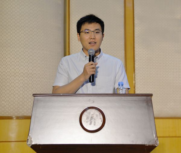 中国高校创新创业教育联盟秘书处主管王大力发表讲话